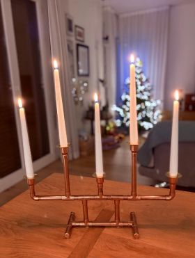 5 Arm Candle Holder